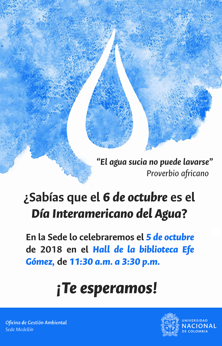 Día interamericano del agua Vertical