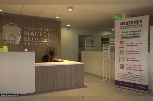 Habrá señalética y lavamanos dispuestos en los diferentes espacios de la UNAL Medellín. Foto: Unimedios. Habrá señalética y lavamanos dispuestos en los diferentes espacios de la UNAL Medellín. Foto: Unimedios.
