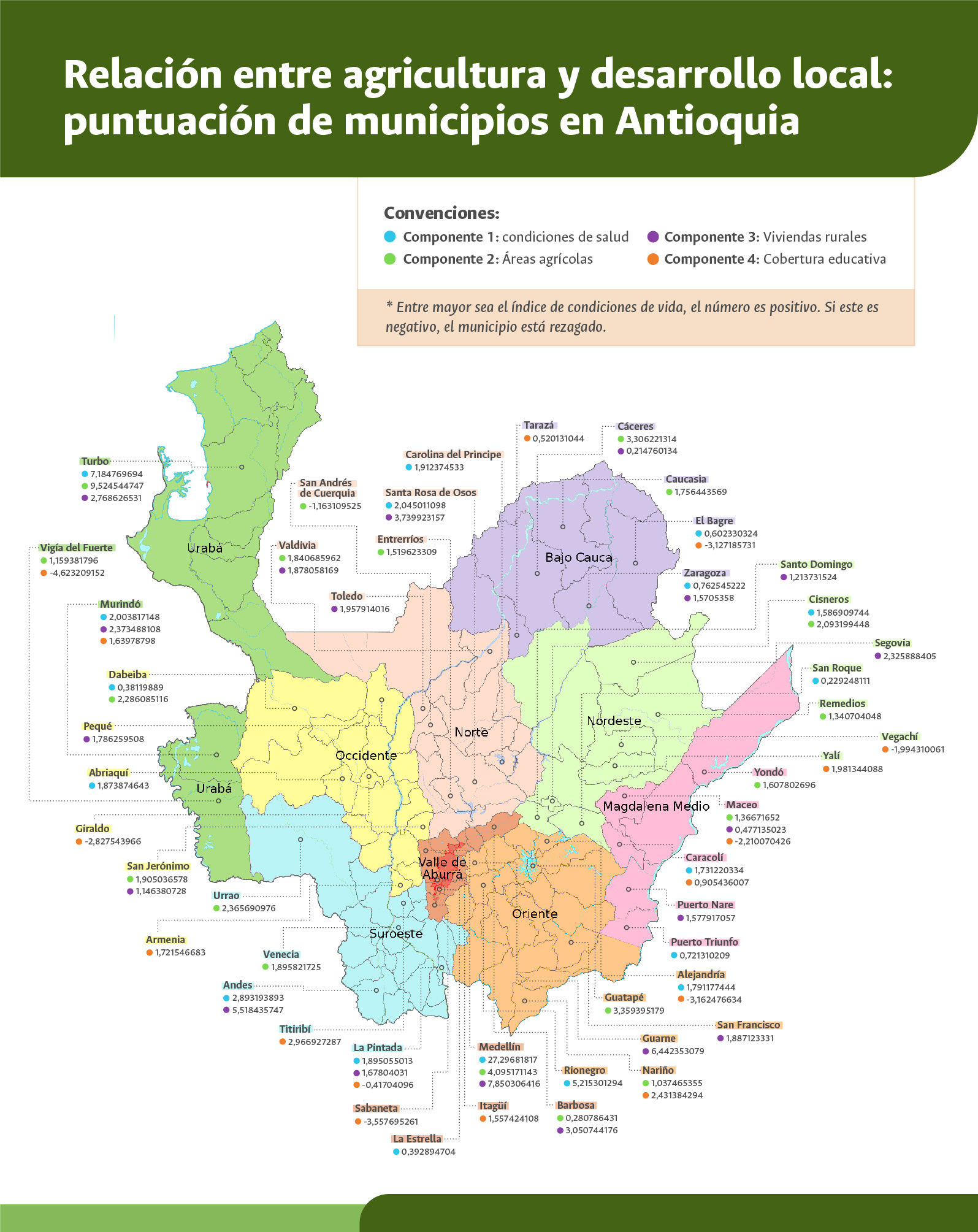 Mapa Antioquia